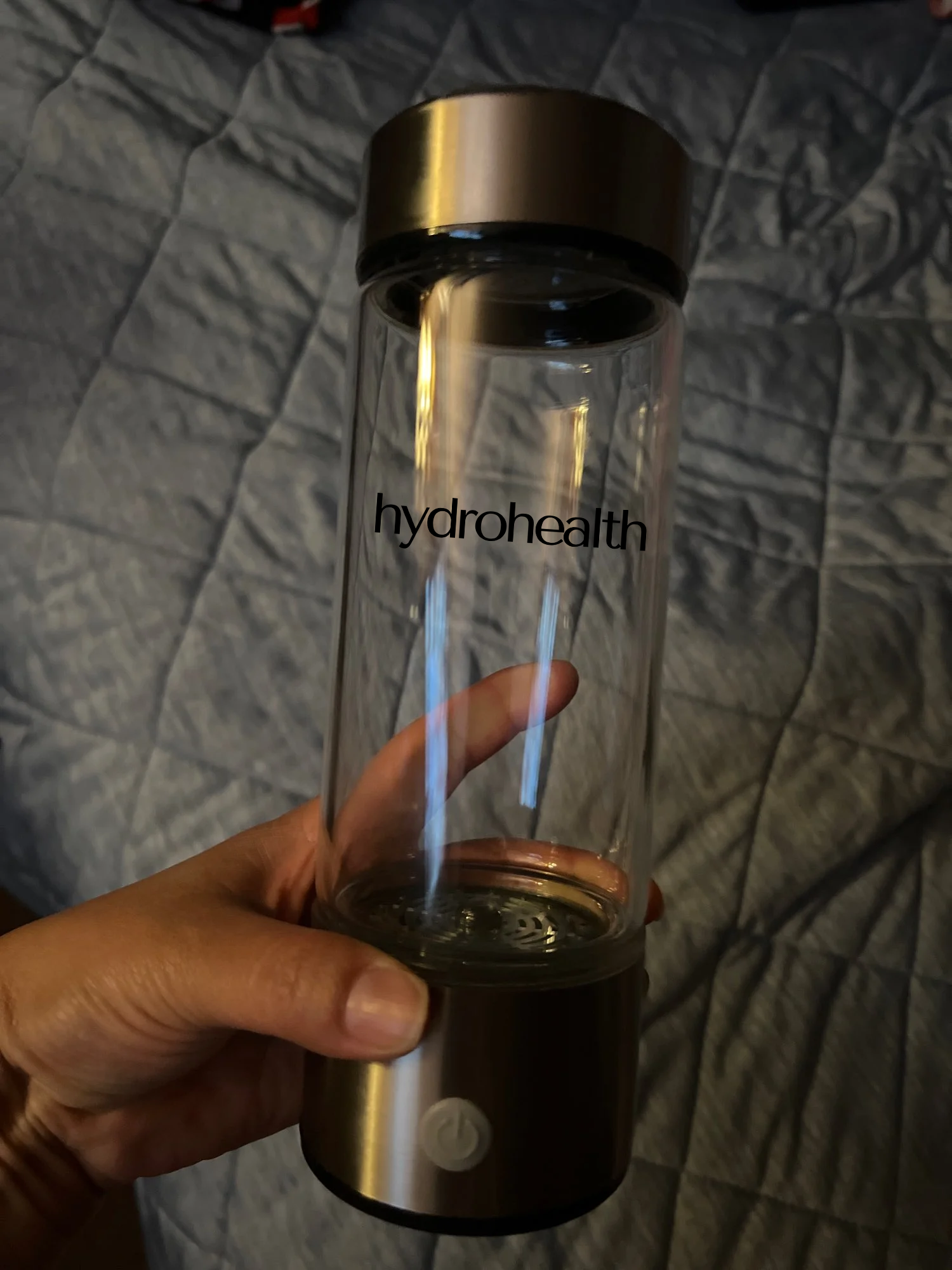 People using HydroHealth bottle